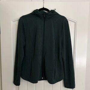 Chico’s Women’s Dark Green Hooded Jacket